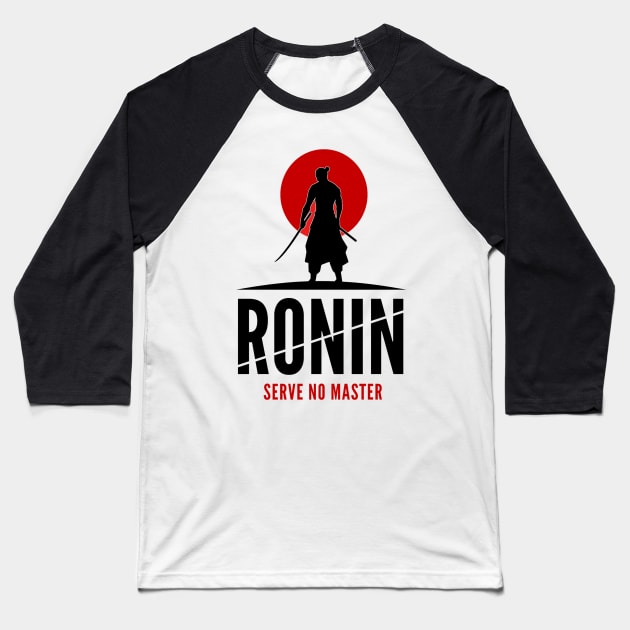 RONIN Baseball T-Shirt by Rules of the mind